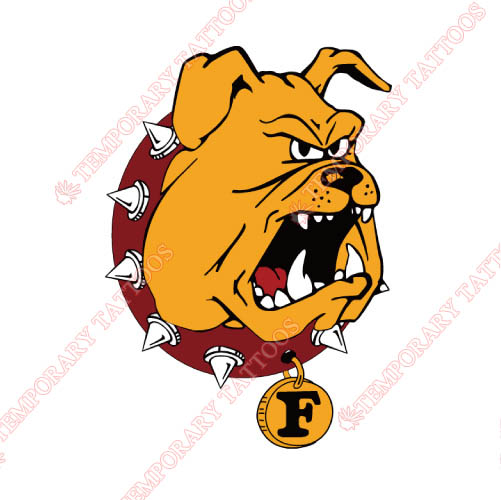 Ferris State Bulldogs Customize Temporary Tattoos Stickers NO.4361